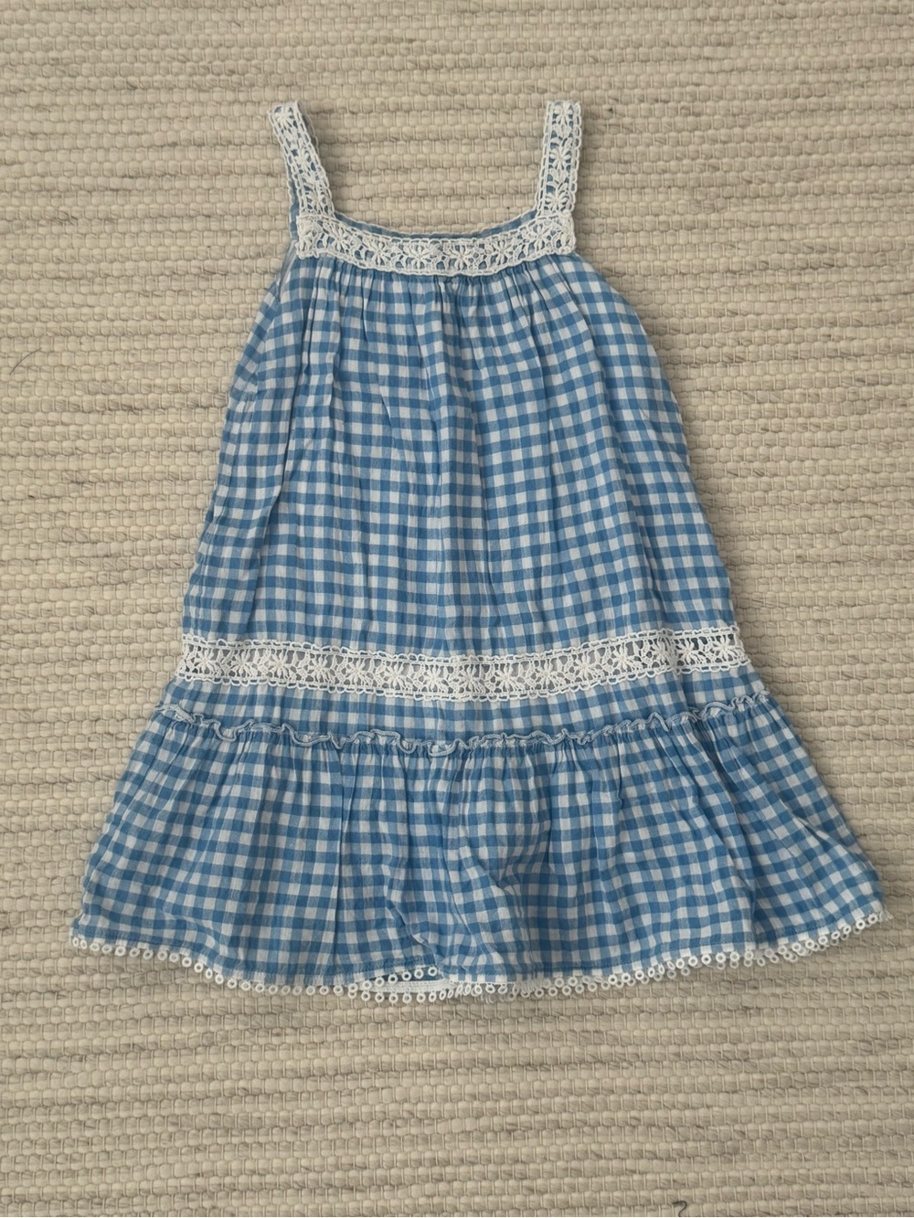 Roberta Roller Rabbit Girls Gingham Dress - Size 4 years